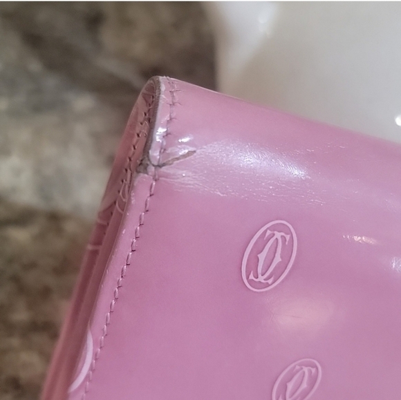 Cartier Pink Patent Leather Happy Birthday Limited Edition Wallet - Picture 4 of 11
